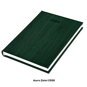 Kalendarz książkowy Acero zielony