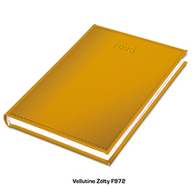 Kalendarz książkowy Vellutino żółty