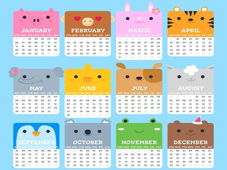 kalendarze dla dzieci