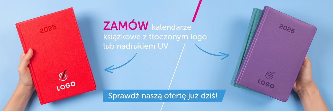 książkowe kalendarze firmowe