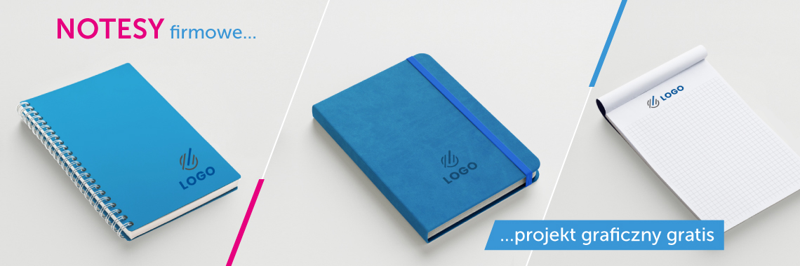 notesy reklamowe z logo