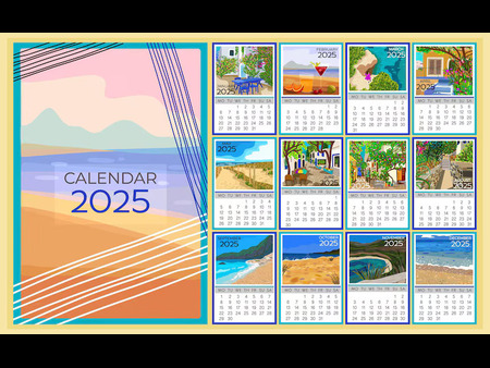 jak ozdobić okładkę kalendarza?